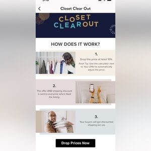 It’s Closet Clearout Today! Send a Message if you’d like me to drop my prices!